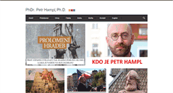 Desktop Screenshot of petrhampl.com